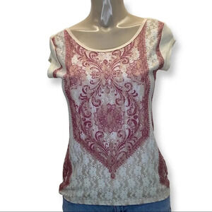 Body Central lace top Preowned